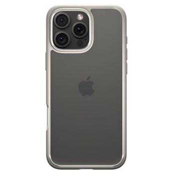 Калъф Spigen - Ultra Hybrid - iPhone 16 Pro Max - Natural Titanium