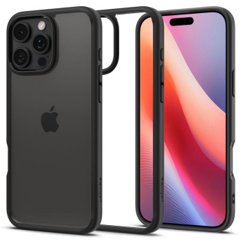 Калъф Spigen - Ultra Hybrid - iPhone 16 Pro Max - Matte Black