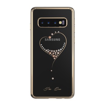 Калъф Kingxbar Wish Series за Samsung Galaxy S10, Gold