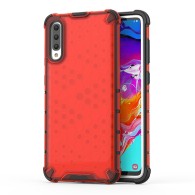 Калъф fixGuard Honeycomb Case armor cover with TPU Bumper for Samsung Galaxy A70 red