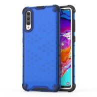 Калъф fixGuard Honeycomb Case armor cover with TPU Bumper for Samsung Galaxy A70 blue