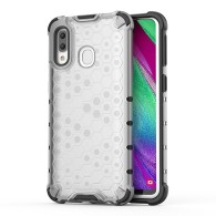 Калъф fixGuard Honeycomb Case armor cover with TPU Bumper for Samsung Galaxy A40 transparent