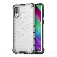 Калъф fixGuard Honeycomb Case armor cover with TPU Bumper for Samsung Galaxy A40 transparent