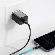 Захранване за ел. мрежа Baseus Super Si PD /20W, USB-C, Черен