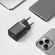 Захранване за ел. мрежа Baseus Super Si PD /20W, USB-C, Черен