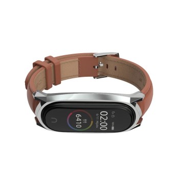 Каишка TECH-PROTECT HERMS XIAOMI MI SMART BAND 5/6, Кафяв