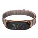 Каишка TECH-PROTECT NYLON за Xiaomi Mi Smart Band 5, Rose Gold