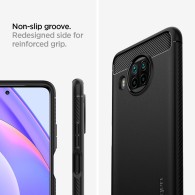 Калъф Spigen Rugged Armor Xiaomi Mi 10T Lite, Matte Black