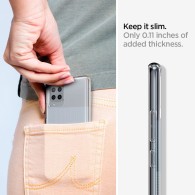 Калъф Spigen Liquid Crystal Samsung Galaxy A42 5G, Crystal Clear