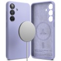 Калъф Ringke Silicone Magnetic Magsafe - Samsung Galaxy S25, Lavender