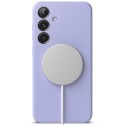 Калъф Ringke Silicone Magnetic Magsafe - Samsung Galaxy S25+ Plus, Lavender