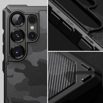 Калъф Ringke Rugged Gear - Samsung Galaxy S25 Ultra, Camo Black