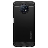 Калъф Spigen Rugged Armor Xiaomi Redmi Note 9T (5G), Matte Black