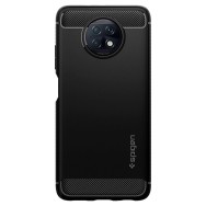 Калъф Spigen Rugged Armor Xiaomi Redmi Note 9T (5G), Matte Black