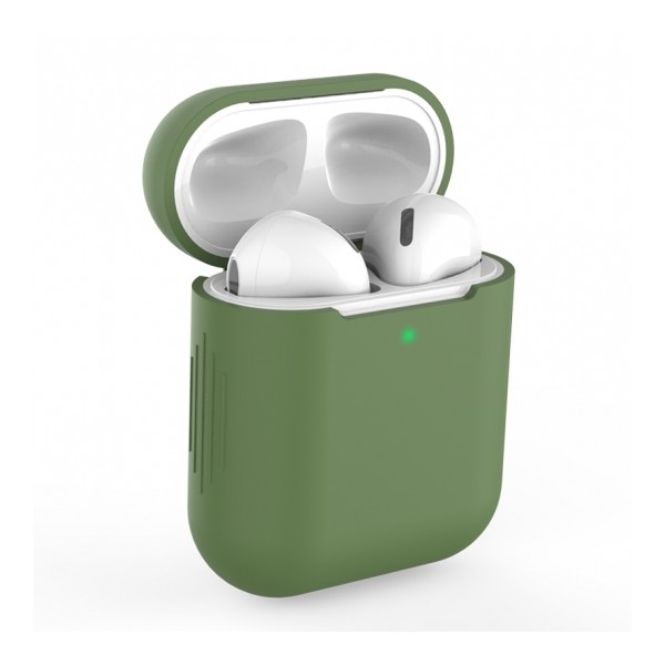 Калъф TECH-PROTECT ICON за Apple Airpods, Зелен