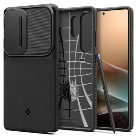 Калъф Spigen Optik Armor за Samsung Galaxy S25 Ultra, Black