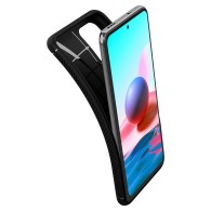 Калъф Spigen Rugged Armor за Xiaomi Redmi Note 10/10S, Matte Black