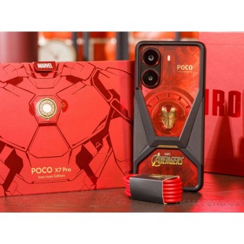 Смартфон Xiaomi Poco X7 Pro, 512GB, 12GB, Iron Man Edition