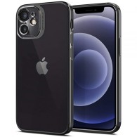 Калъф Spigen Optik Crystal за iPhone 12 mini, Chrome Gray