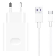 Зарядно Huawei SuperCharge Wall Charger CP404 22.5W, Бял