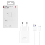 Зарядно Huawei SuperCharge Wall Charger CP404 22.5W, Бял