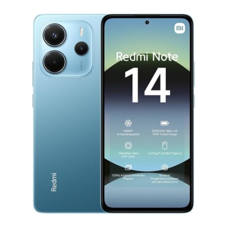 Смартфон Xiaomi Redmi Note 14, 256GB, 8GB, Ocean Blue