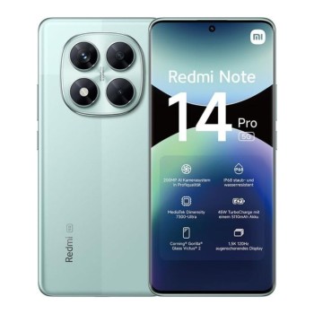 Смартфон Xiaomi Redmi Note 14 Pro 5G, 256GB, 8GB, DS, Coral Green