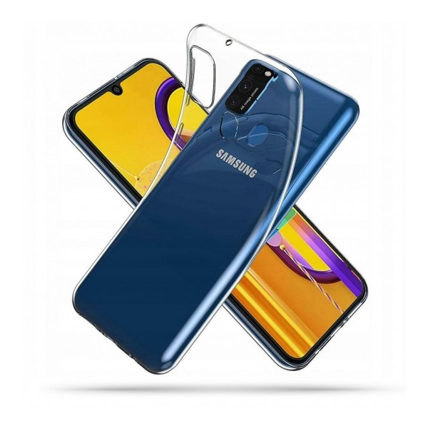Калъф TECH-PROTECT FLEXAIR за Samsung Galaxy M21, Прозрачен