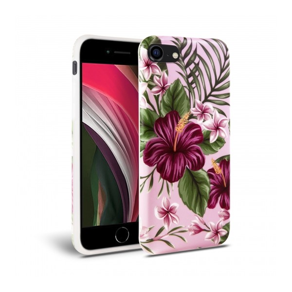 Калъф TECH-PROTECT FLORAL за iPhone 7/8/SE 2020, Pink