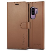 Spigen Wallet "S" Samsung Galaxy S9+ Plus, Coffee Brown