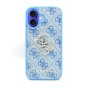 Калъф Guess - Hardcase 4G Big Logo (GUHCP16S4GMGBL) - iPhone 16 - Blue