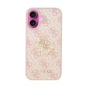 Калъф Guess - Hardcase 4G Big Logo (GUHCP16S4GMGPI) - iPhone 16 - Pink