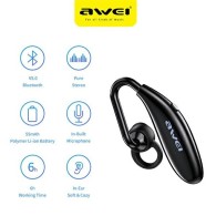 Слушалки Bluetooth AWEI N5, Black