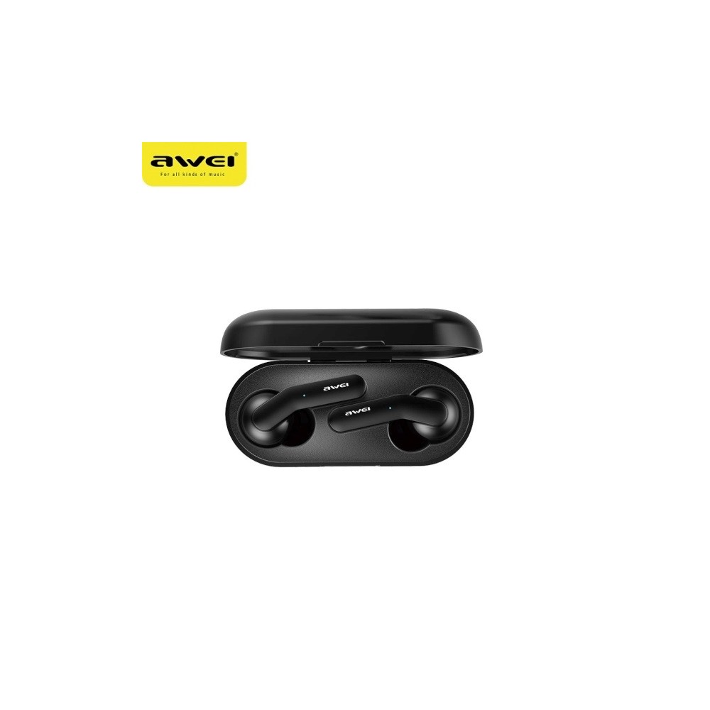 Слушалки Bluetooth AWEI T10C Tws, Black