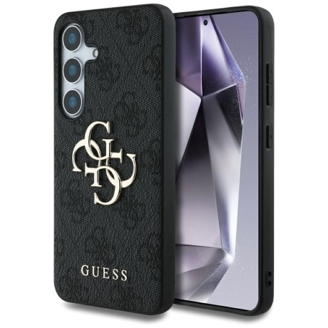 Калъф Guess - Hardcase 4G Big Metal Logo (GUHCS25S4GMGGR) - Samsung Galaxy S25 - Black