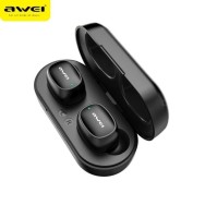 Слушалки Bluetooth AWEI T13 Tws, Black