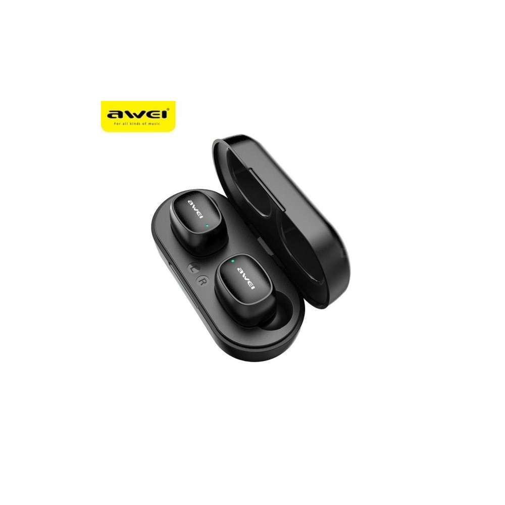 Слушалки Bluetooth AWEI T13 Tws, Black