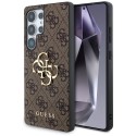 Калъф Guess - Hardcase 4G Big Metal Logo (GUHCS25L4GMGBR) - Samsung Galaxy S25 Ultra - Brown