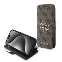 Калъф Guess - Book 4G (GUBKP15L4GMGBR) - iPhone 15 Pro - Brown