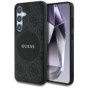 Калъф Guess - 4G Circle Classic Logo MagSafe (GUHMS25MP4PGRSGK) - Samsung Galaxy S25 Plus - Black