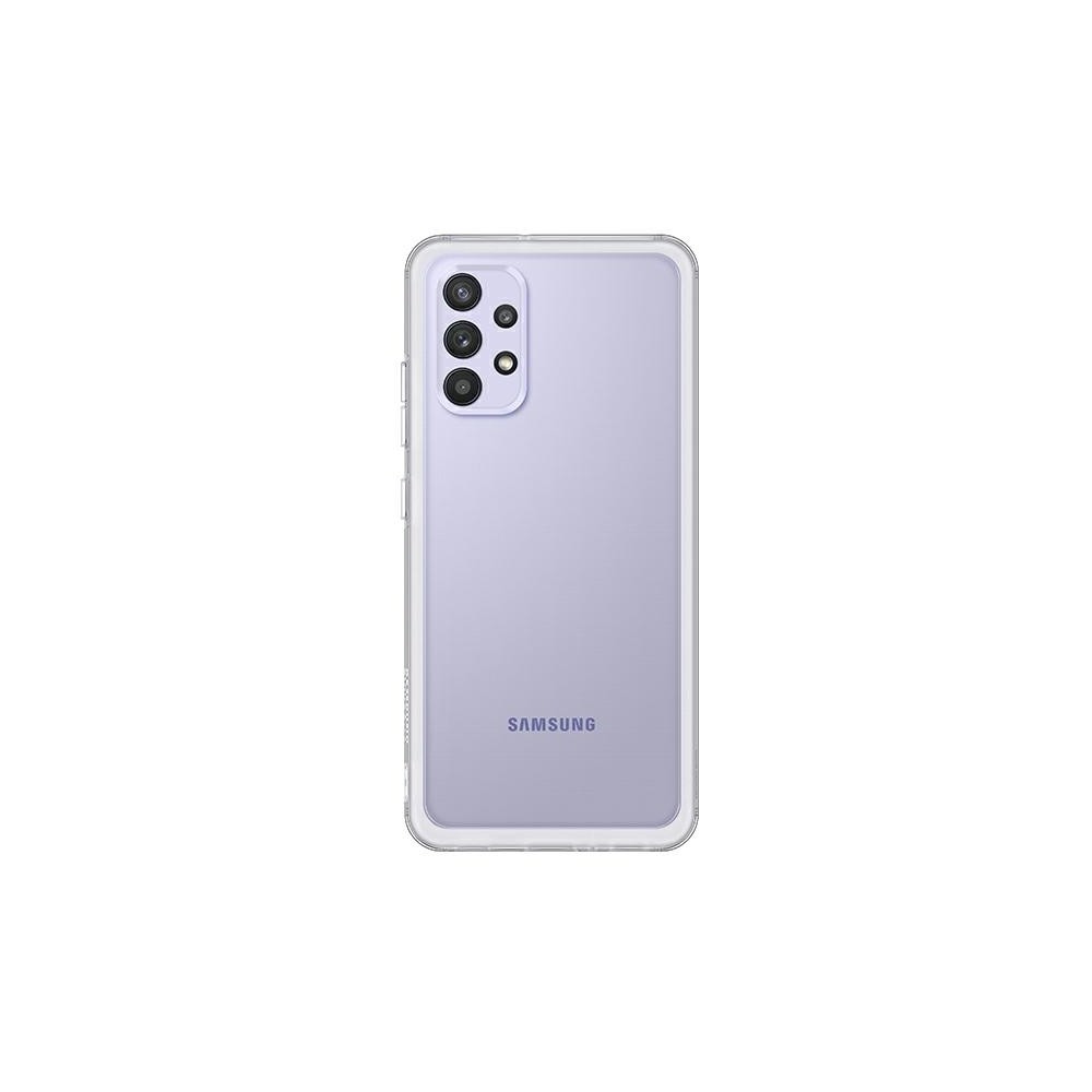 Калъф Samsung EF-QA325TT Soft Clear Cover Samsung Galaxy A32 LTE, Transparent