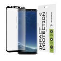 Стъклен Протектор Techsuit - 111D Full Cover / Full Glue Glass / 3D Curved Screen - Samsung Galaxy S8 - Black