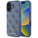 Калъф Guess - 4G Small and Classic Logo MagSafe (GUHMP16SP4SM4MB) - iPhone 16 - Blue