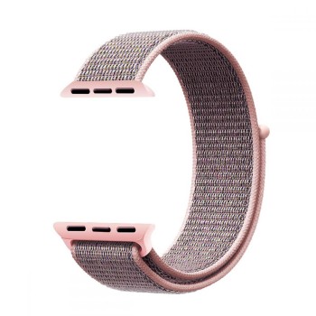 Каишка TECH-PROTECT NYLON за Apple Watch 1/2/3/4/5 (42/44mm), Pink Sand