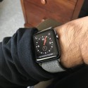 Каишка TECH-PROTECT NYLON за Apple Watch 1/2/3/4/5 (42/44mm), Dark Olive