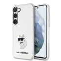 Калъф Karl Lagerfeld - Hardcase Transparent (KLHCS23MHNCHTCT) - Samsung Galaxy S23 Plus - Ikonik Choupette