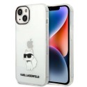 Калъф Karl Lagerfeld - Hardcase Transparent (KLHCP14MHNCHTCT) - iPhone 14 Plus - Ikonik Choupette