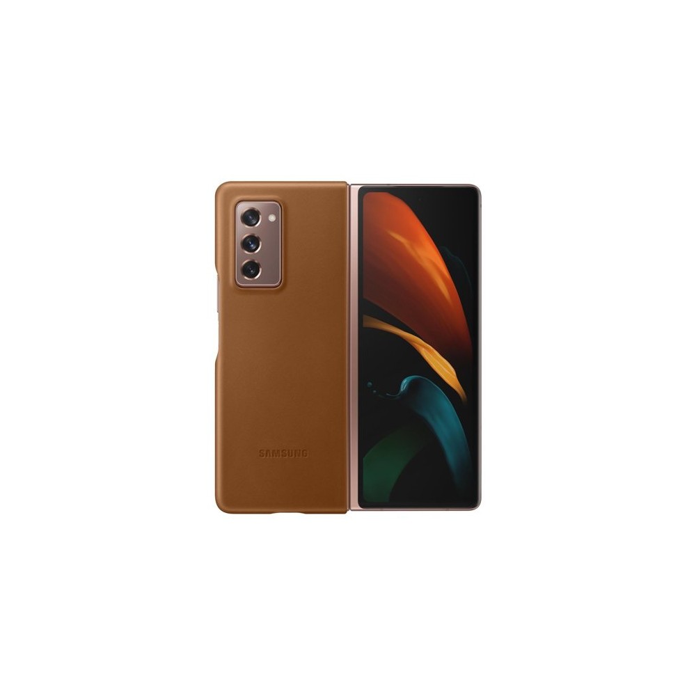 Калъф Samsung Leather Cover за Galaxy Fold 2, Brown