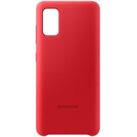 Калъф Samsung Silicone за Galaxy A41, Red