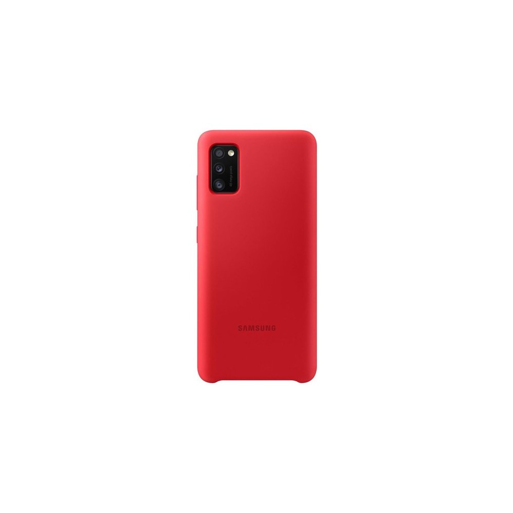 Калъф Samsung Silicone за Galaxy A41, Red